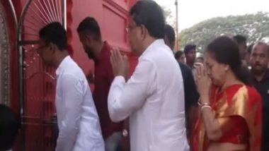 India News | Tripura CM Manik Saha Offers Prayers at Mata Tripura Sundari Temple
