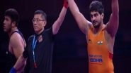 Sports News | Anirudh Kumar Wins Bronze, India Finishes with 14 Medals Including One Gold at Asian Wrestling Championships 2023