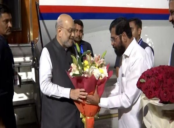 India News | Amit Shah Reaches Mumbai, to Hold Key Meet with Senior BJP Leaders, CM Shinde