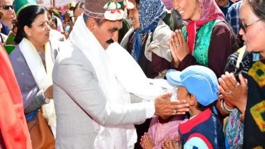 India News | CM Sukhu Participates in 76th Himachal Day in Kaza, Announces 3 Pc DA for Employees, Pensioners