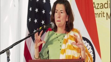 US Secretary of Commerce Gina Raimondo Praises PM Narendra Modi, Says 'Indian Prime Minister Is Most Popular and Visionary Leader' (Watch Video)