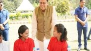 India News | Uttarakhand CM Dhami Meets Children of Kedarpuram Shishu Sadan at His Residence