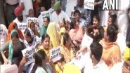 India News | Punjab: AAP Workers Stage Protest at Amritsar in Support of Delhi CM Kejriwal