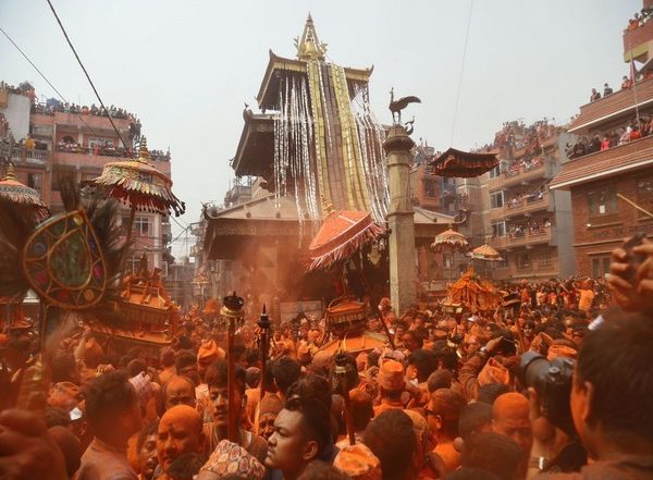 Nepali New Year 2023: Thimi Painted Red As It Welcomes Lunar New Year