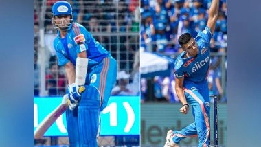 Sports News | Sachin-Arjun Tendulkar Become First Father-son Duo to Play IPL