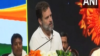 India News | Rahul Gandhi Exudes Confidence About Congress Victory in Karnataka Polls