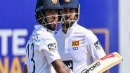 Sports News | Centuries from Karunaratne-Mendis Help Sri Lanka Reach 386/4 Against Ireland in 1st Test (First Day, Stumps)