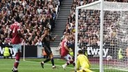 Sports News | Premier League: Arsenal Play out 2-2 Draw with West Ham United