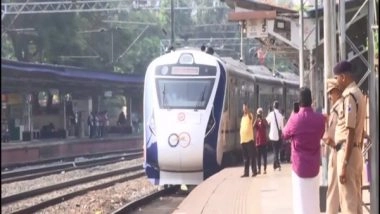 India News | Vande Bharat Express Successfully Completes Trial Run; Takes 7 Hrs 20 Minutes from Thiruvananthapuram to Kannur