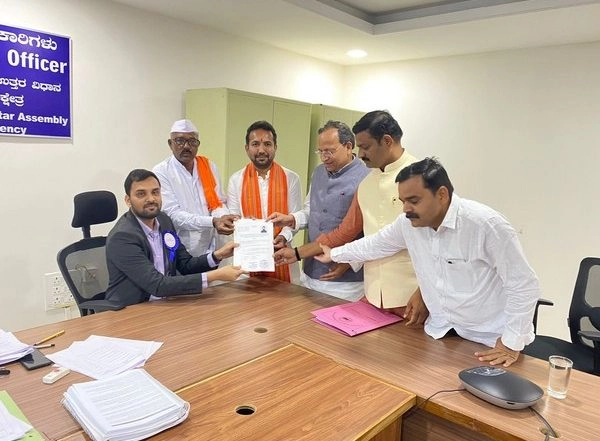 India News | K'taka Polls: Chandrakanth Patil Files Nomination as BJP Candidate from Gulbarga North Assembly Constituency