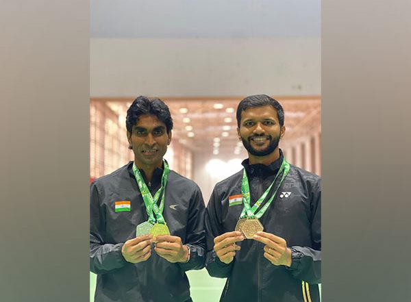 Sports News | Brazil Para-Badminton International: Pramod Bhagat, Sukant Kadam Win Gold in Men's Doubles