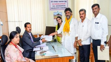 India News | Karnataka Congress Chief DK Shivakumar's Wealth Increased 68 Pc from 2018, Holds Assets Worth Rs 1414 Crores