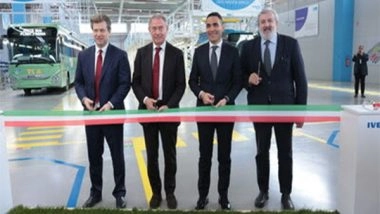 Business News | Iveco Group Inaugurates Its New Plant in Foggia and Returns to Producing Buses in Italy