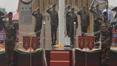 India News | Naveen Jindal Leads Flag Foundation Installs Monumental Flag at Military Station in Guwahati