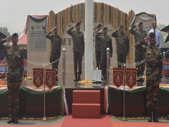 India News | Naveen Jindal Leads Flag Foundation Installs Monumental Flag at Military Station in Guwahati - Vimarsana News
