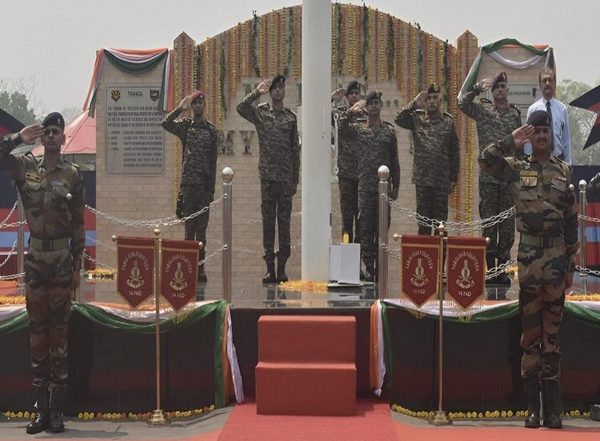India News | Naveen Jindal Leads Flag Foundation Installs Monumental Flag at Military Station in Guwahati