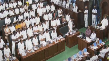 Tamil Nadu Assembly Passes Resolution to Provide Reservation to Adi Dravidians Who Converted to Christianity; BJP Stages Walkout