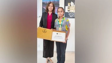 Business News | Oakridger Riya Jangad - A Tennis Prodigy, a Record Breaker, and an Inspiration to Many