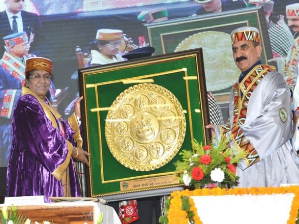 India News | HP Varsity Convocation: Conduct Research on Climate Change Effects in Himalayan Region, Says President Murmu - Vimarsana News