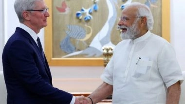 Business News | Apple Keen on Growing Manufacturing Base in India: Sources