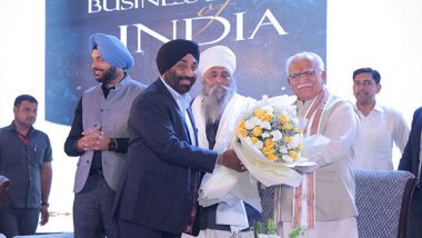 Business News | Manjit Singh, CMD Of Bonn Group of Industries Features in Top 51 Sikh Business Leaders of India by Outlook India