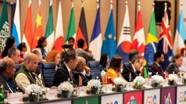 World News |  Sri Lanka Envoy Moragoda Attends G20 Space Economy Leaders' Meet in Shillong