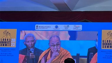 World News | Dalai Lama Highlights Situation in Tibet; Calls for Focus on Compassion, Wisdom at Global Buddhist Summit