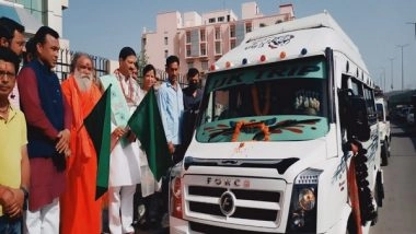 India News | BKTC Chief Ajendra Ajay Flags off Buses for Char Dham Yatra