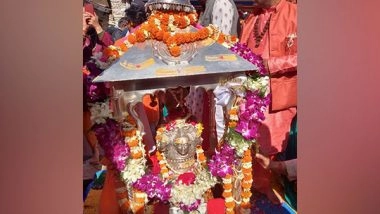 India News | Uttarakhand: Panchmukhi Utsav Doli of Baba Kedarnath Departs from Ukhimath