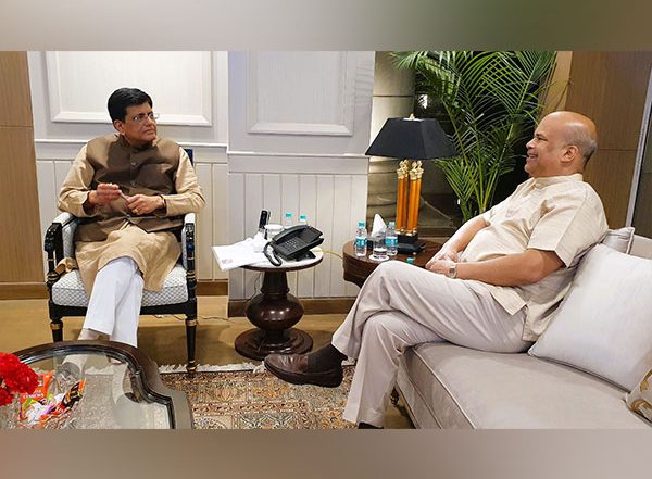 Business News | Sri Lanka's High Commissioner to India Meets Piyush Goyal to Follow Up on Support for Economic Recovery