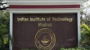 India News | IIT Madras BTech Student Dies by Suicide, Fourth Case This Year