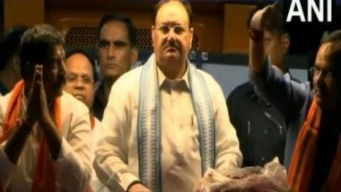 India News | Karnataka Elections: BJP Chief Nadda Holds Roadshow in Bidar