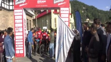 India News | Himachal Minister Anirudh Singh Flags off Himalayan Cycle Race in Shimla