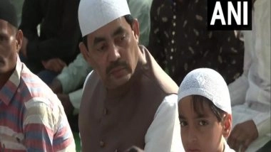 India News | Ghulam Nabi Azad, Shahnawaz Hussain Offer Prayers Together on Eid-ul-Fitr