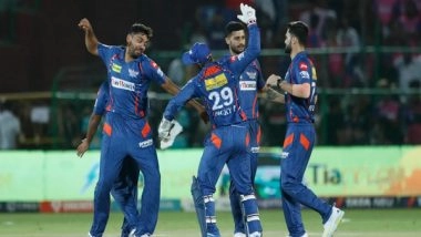 Sports News | IPL 2023: Gujarat Titans Win Toss, Opt to Field Against Lucknow Super Giants