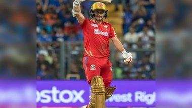 Sports News | IPL 2023: Explosive Knocks from Curran, Harpreet Take PBKS to 214/8 Against MI