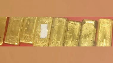 India News | More Than 1 Kg of Gold Seized at Guwahati Airport, One Arrested