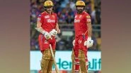 Sports News | IPL 2023: Punjab Kings Register Second-highest Runs in Final Six Overs of Inning in IPL History Against MI