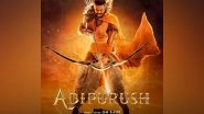 Entertainment News | Prabhas Unveils 'Adipurush' New Lyrical Motion Poster, Film to Release on This Date