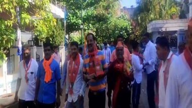 India News | Karnataka Polls: BJP Workers Hold Campaign Near Congress Leader Jagadish Shettar's Residence in Hubballi