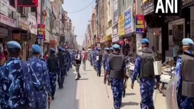 India News | Bathinda Police Take out Flag March After Amritpal Singh's Arrest