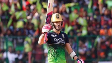 Sports News | RCB Skipper Faf Du Plessis Names MS Dhoni as IPL's Greatest Player of All Time