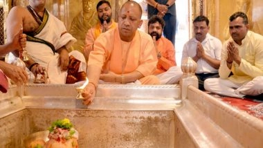 India News | CM Yogi Visits Kashi, Offers Prayers for Victory in Civic Polls