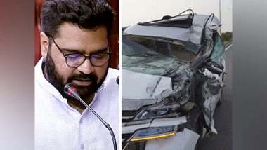 India News | Rajya Sabha MP Kartikeya Sharma Meets with Accident, Safe: Police