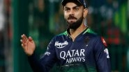 Virat Kohli Becomes First Royal Challengers Bangalore Player to Complete 100 Catches in IPL, Achieves Feat During RCB vs RR Match