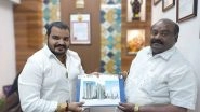Business News | Businessman Rupesh Pandey Partners with Balaji Groups' Chairman, Satish Shetty, for Affordable Housing Initiative in Mumbai's SRA Projects