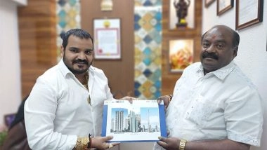 Business News | Businessman Rupesh Pandey Partners with Balaji Groups' Chairman, Satish Shetty, for Affordable Housing Initiative in Mumbai's SRA Projects