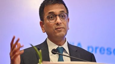 India News | Five SC Judges Unwell: CJI DY Chandrachud