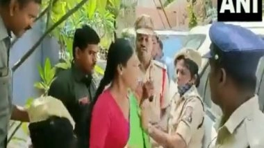 India News | TSPSC Paper Leak Case: YS Sharmila Detained for Manhandling Police Personnel, Detained