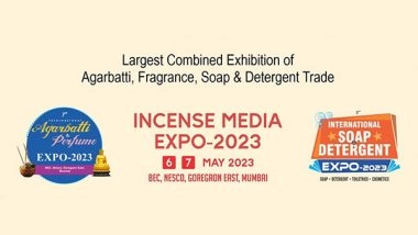 Business News | Incense Media Expo 2023, to Be Held at Mumbai from 6 to 7 May 2023